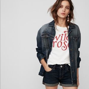 🆕Express low rise jean shorts